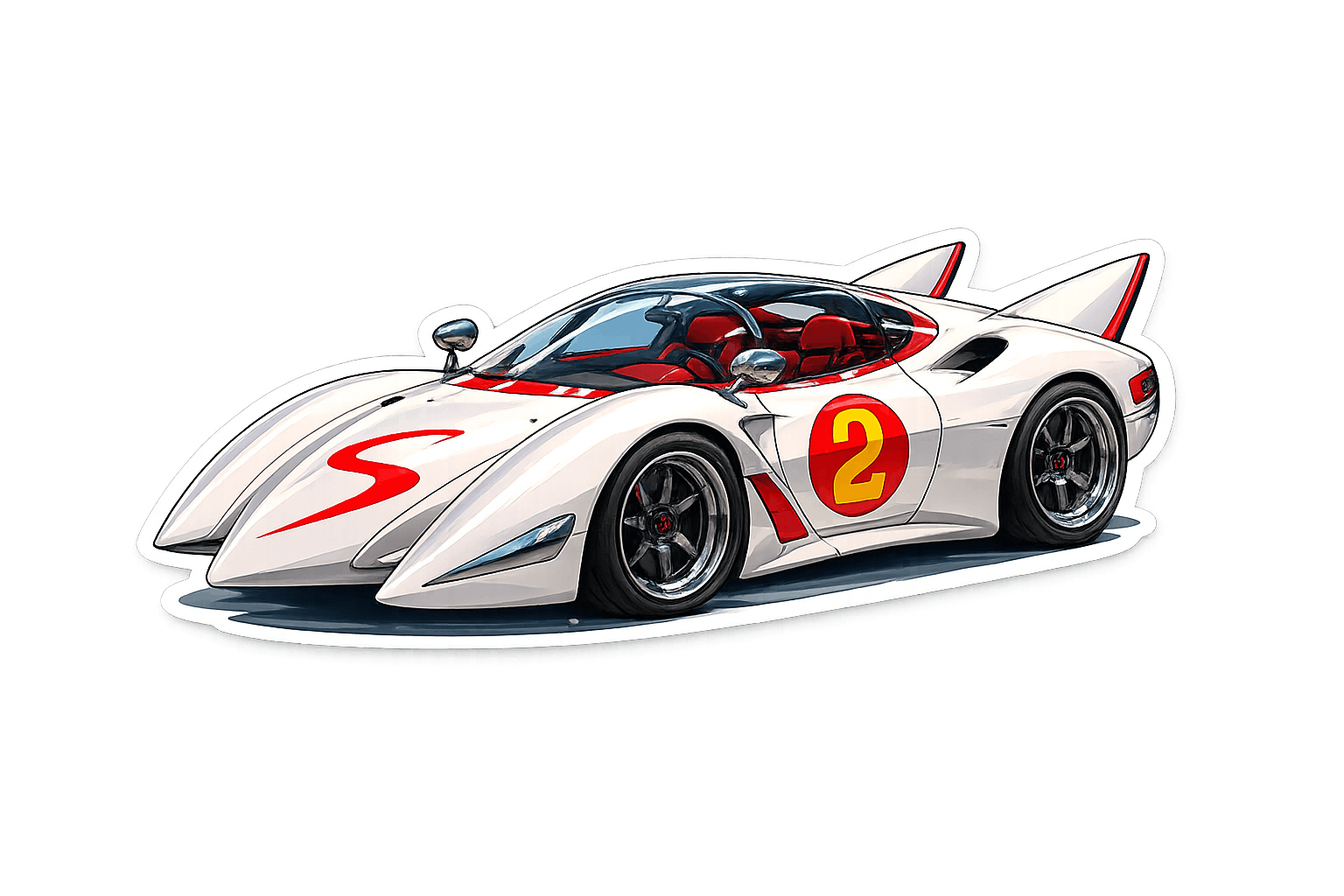 Sullaway Car position for FINISH LINE